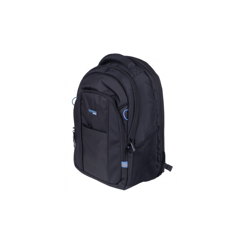 Zaino per laptop Donau Travel modello Paris - fino a 15,6" - 30 L colore nero 11571841-05