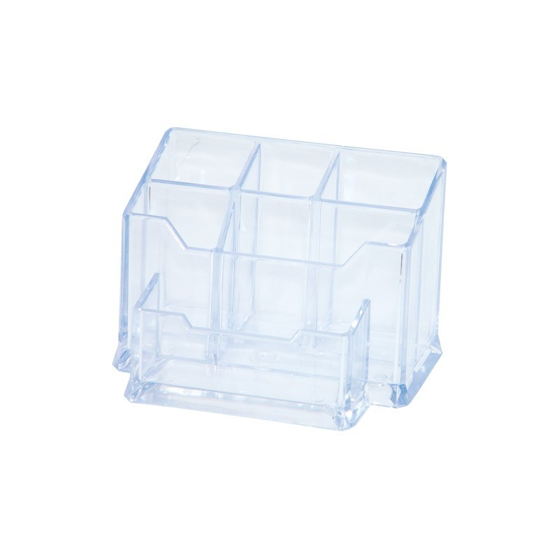 Organizer Donau Classic VII in PS con 4 scomparti - 15,5x10,5x10,1 cm trasparente - 7476001-99