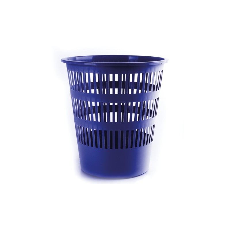 Cestino gettacarte Donau 12 L blu  D307-10