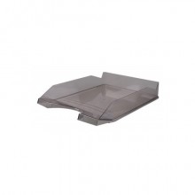Vaschetta portacorrispondenza da scrivania Office Products in PP A4 - trasparente fumé - 18016011-91 (Conf.10)