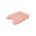 Vaschetta portacorrispondenza da scrivania Office Products in PP A4 - trasparente rosso - 18016011-04 (Conf.10)