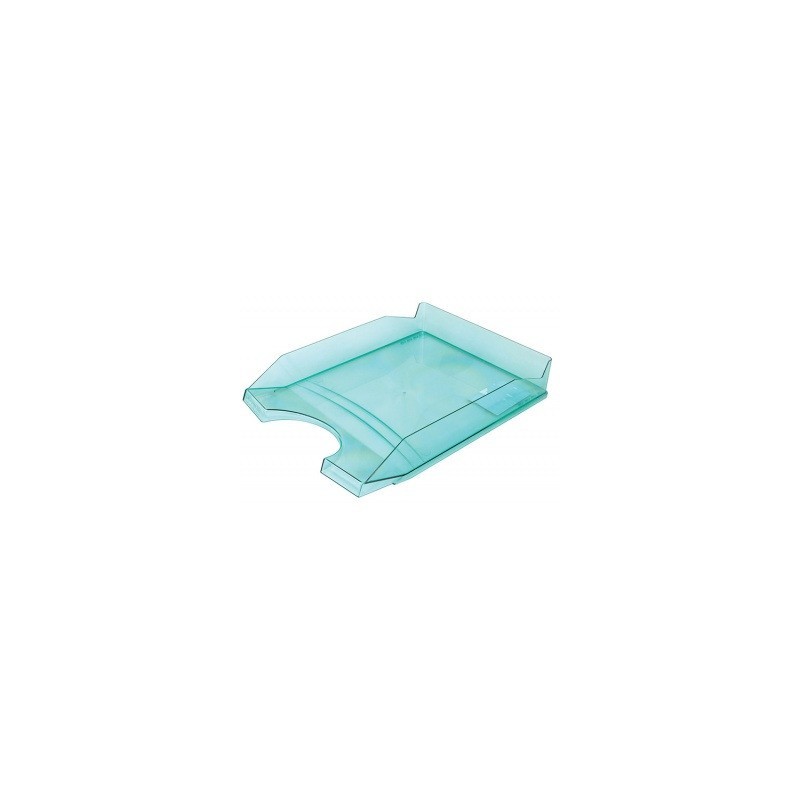 Vaschetta portacorrispondenza da scrivania Office Products in PP A4 - trasparente verde - 18016011-02 (Conf.10)