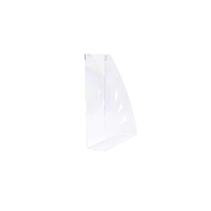 Portariviste in plastica rigida Office Products A4 - trasparente 21215511-90 (Conf.10)