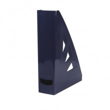 Portariviste in plastica rigida Office Products A4 - trasparente blu navy 21215521-03 (Conf.10)