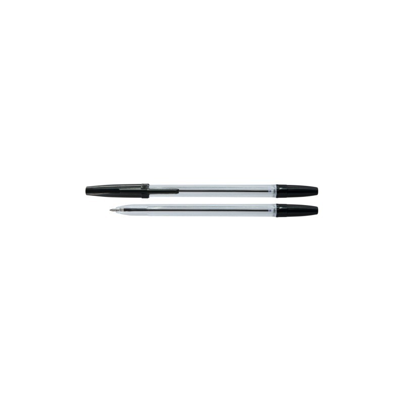 Penna a sfera Office Product - punta 1,0 mm nero - conf. 50 pz - 17015211-05