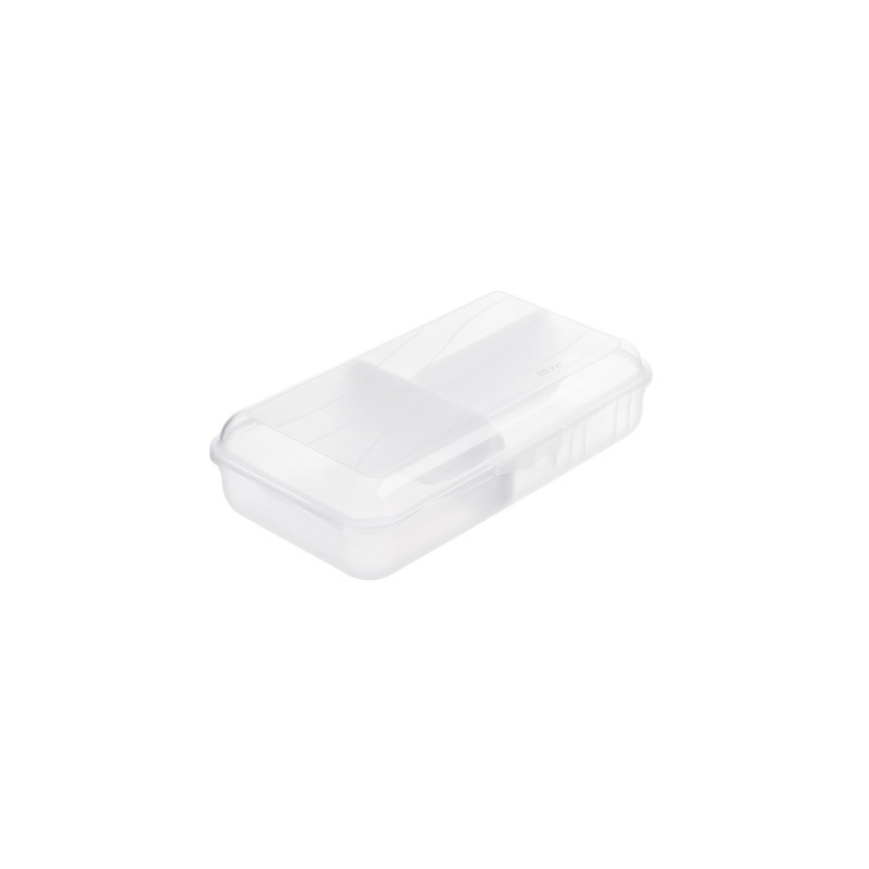 Lunch box Rotho Fun L 1,7 L con divisorio interno in plastica PP senza BPA trasparente - F711121