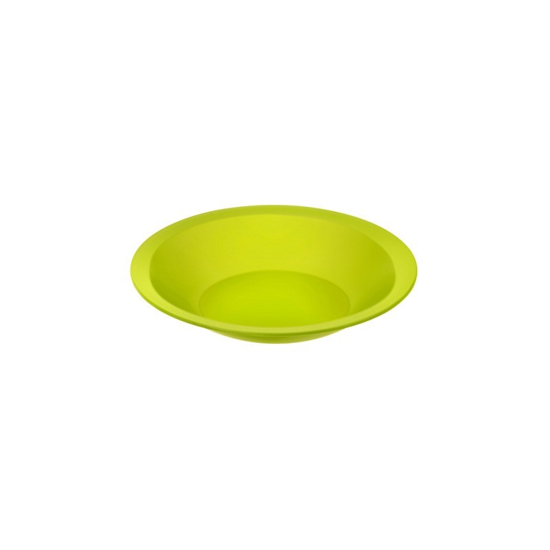 Piatti fondi Rotho Caruba lime in PP Ø 21 cm - conf. 10 pz - F717056