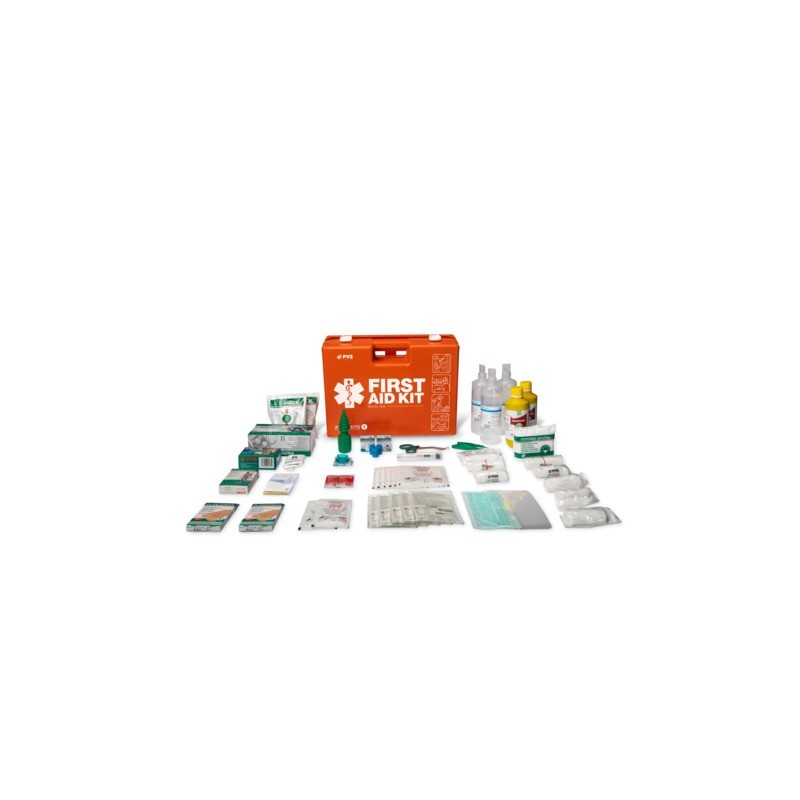 Valigetta PVS MultiRed contenuto ALL. 1 DM 388 per aziende del gruppo A e B - maggiorato da 3 lavoratori - 443x338x147