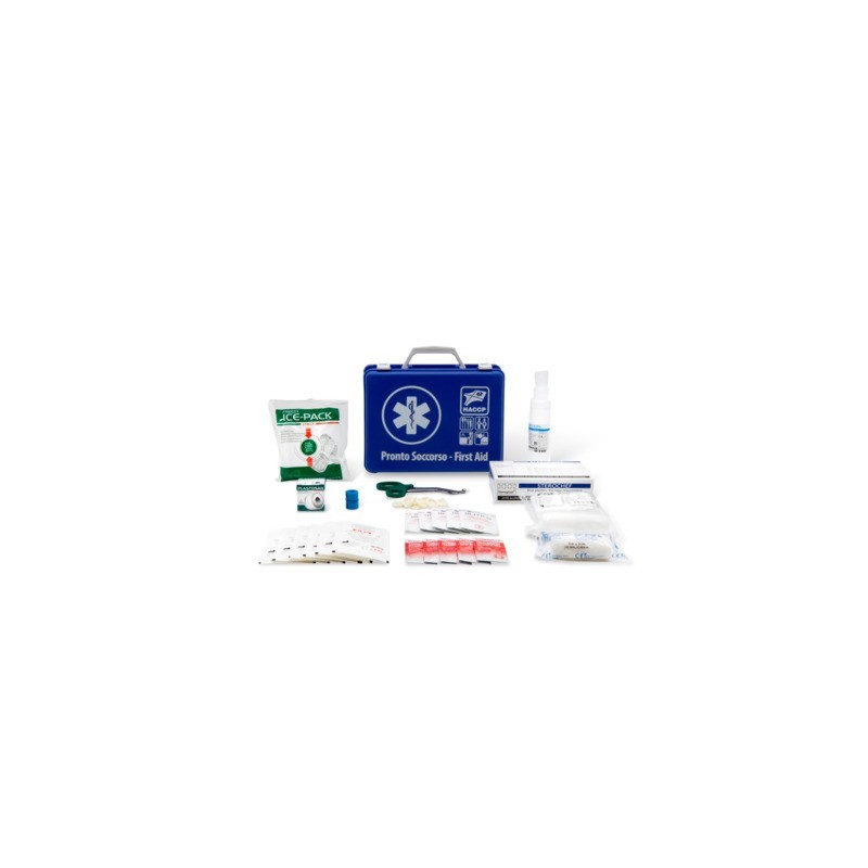 Valigetta PVS Medic 1 All. 2 HACCP blu 250x190xH.90 mm CPS168
