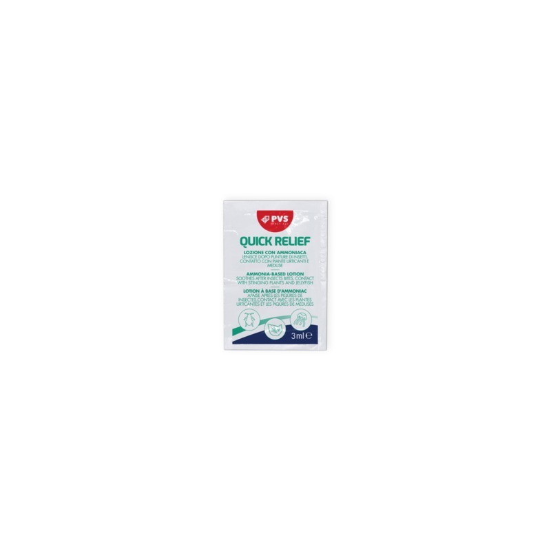 Lozione a base di ammoniaca per alleviare irritazioni cutanee PVS - conf. 10 pz - 3 ml - TOW013