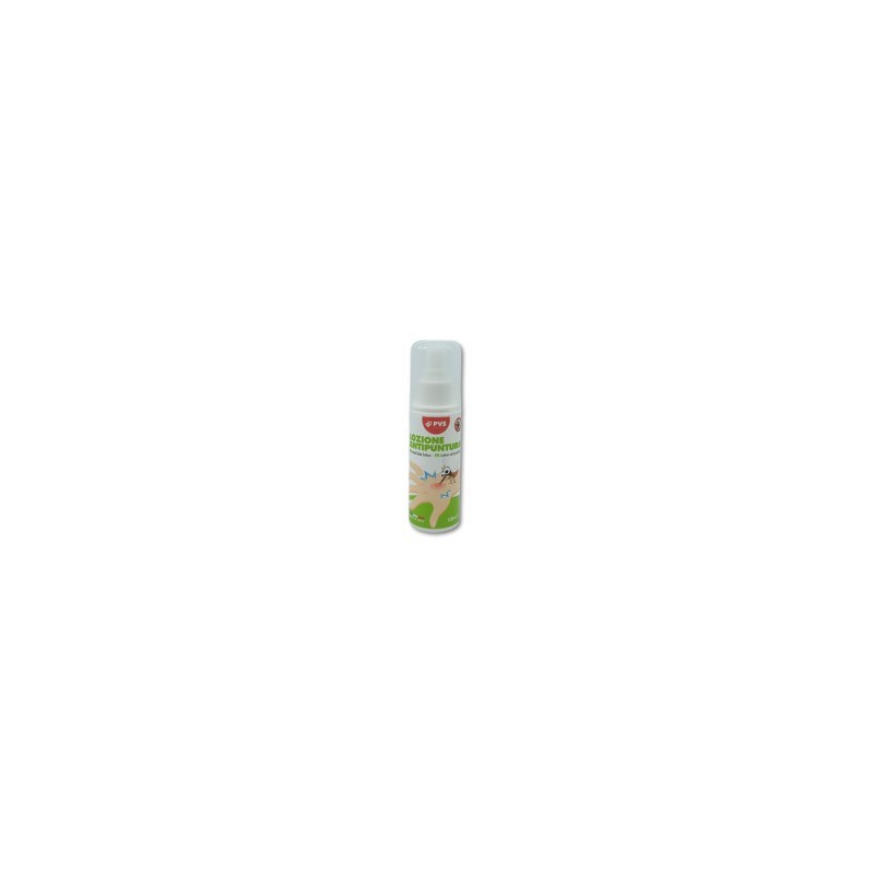 Lozione spray antipuntura insetti agli oli essenziali PVS 100 ml LOZ001