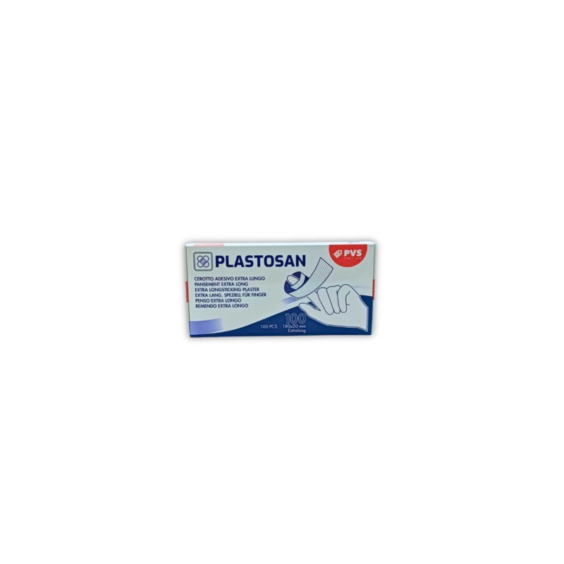 Cerotto adesivo extralungo PVS color carne 18x2 cm - conf. 100 pz - CER032