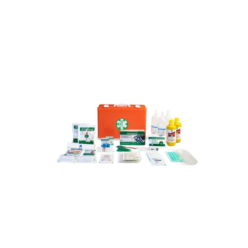 Valigetta PVS Medic 2 ALL. 1 contenuto base oltre 3 lavoratori - 395x135xH.270 mm - CPS517