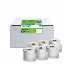 Rotoli 140 etichette permanenti DYMO® Label Writer per spedizione XL bianco 102 x 210 mm - VALUE PACK 6 rotoli