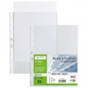 Buste a perforazione universale Sei Rota Atla 22x30 cm in PP basso spessore - finitura liscia - conf. 25 pz - 662203