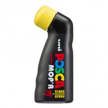 Marcatore a tempera Uni Posca Mop'r punta 3-19 mm giallo M PCM22 G