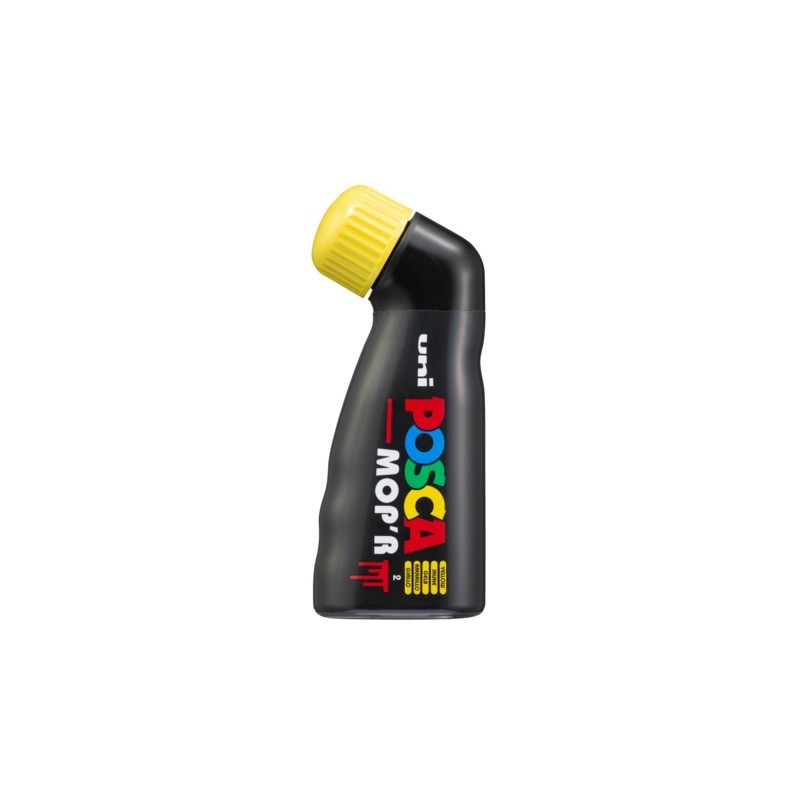Marcatore a tempera Uni Posca Mop'r punta 3-19 mm giallo M PCM22 G