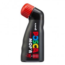 Marcatore a tempera Uni Posca Mop'r punta 3-19 mm rosso M PCM22 R