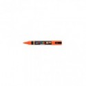 Marcatore a tempera Uni Posca con punta a pennello semi-flessibile 1-4 mm arancione - M PC5BR AC