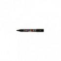 Marcatore a tempera Uni Posca con punta a pennello semi-flessibile 1-4 mm nero M PC5BR N