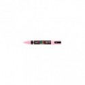 Marcatore a tempera Uni Posca con punta a pennello semi-flessibile 1-4 mm rosa chiaro - M PC5BR RAC