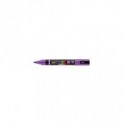 Marcatore a tempera Uni Posca con punta a pennello semi-flessibile 1-4 mm viola M PC5BR VI