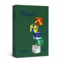 Carta colorata Favini Le Cirque A4 160 g/m² verde bosco 304 - risma da 250 fogli - A74D334