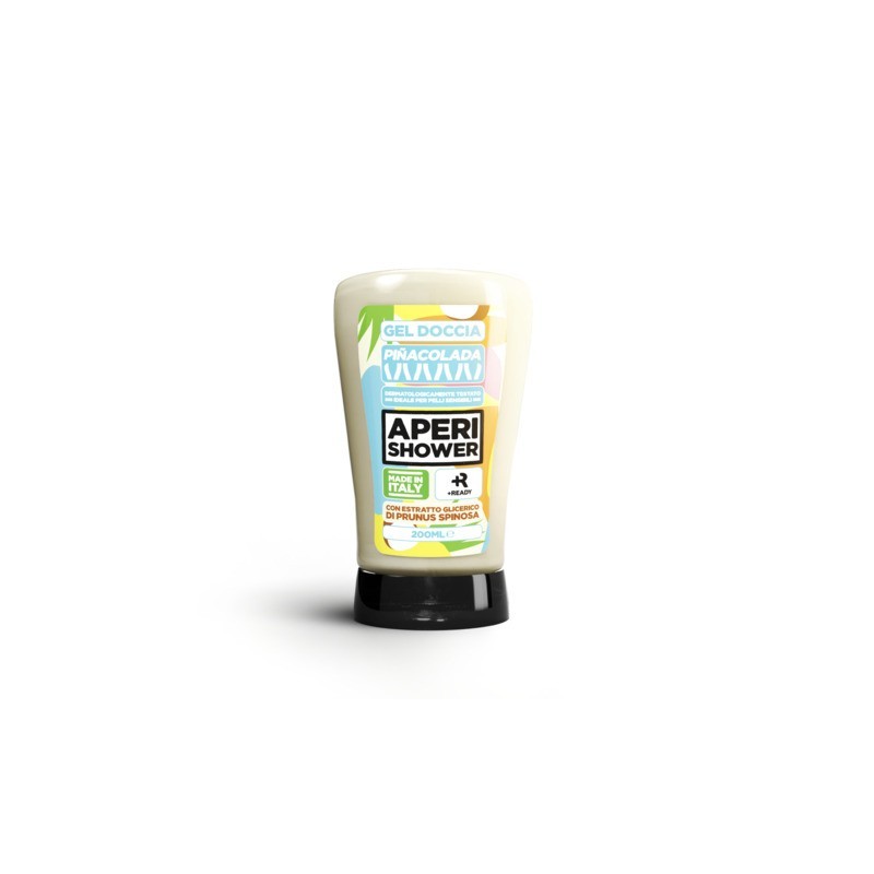 Gel doccia bagnoschiuma +Ready Aperishower 200 ml Pinacolada PY0005 (Conf.10)