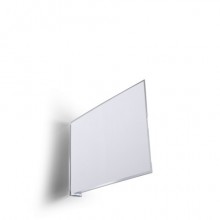 Cartello da corsia a bandiera magnetico A5 orizzontale trasparente Durable - conf. 10 pz - 1873-19