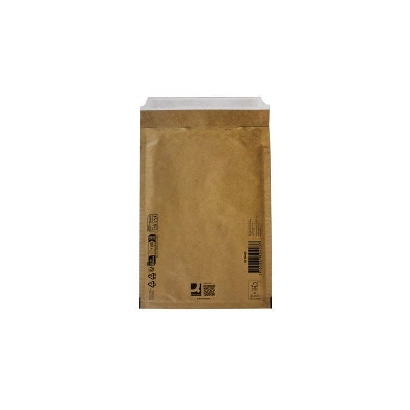 Buste imbottite per spedizioni Q-Connect avana 4/D - conf. 10 pz - 180x265 mm KF10423