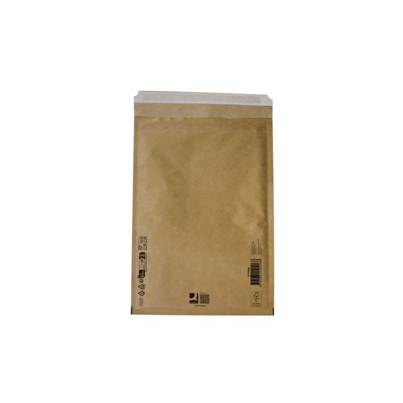 Buste imbottite per spedizioni Q-Connect avana 7/G - conf. 10 pz - 230x340 mm KF10426