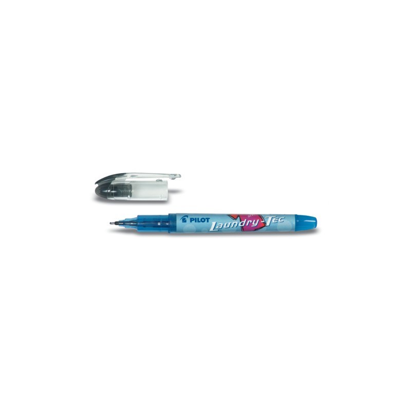 Marcatore per tessuti Pilot Laundry-Tec punta media 1 mm tratto Hi-tecpoint blu 001669