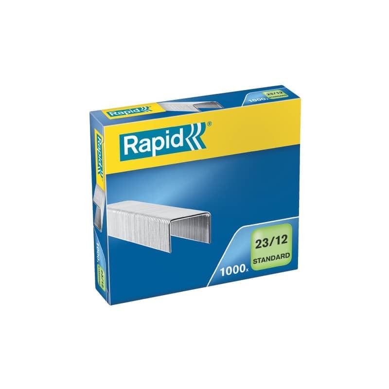 Punti metallici Rapid Standard 23/12  conf. da 1000 - 24869400