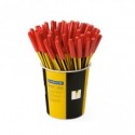 Penna a sfera Staedtler Noris Stick punta M 1 mm rosso - in barattolo da 50 pezzi - 434 02 KP5