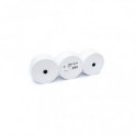 Rotoli termici per aree di servizio Rotolificio Pugliese BPA FREE 57 mm Ø100 mm f. 12 mm 80 g/m² - conf. 3 pz