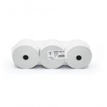 Rotoli termici per aree di servizio Rotolificio Pugliese BPA FREE 60 mm x 130 m f. 18 mm 55 g/m² - conf. 3 pz