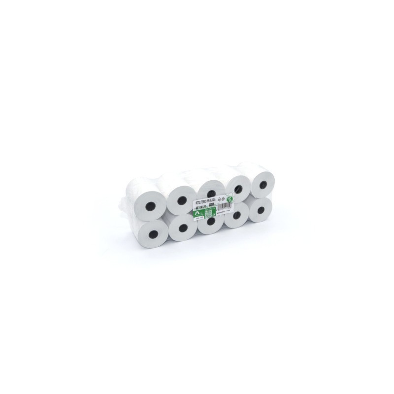 Rotoli termici per bilancia Rotolificio Pugliese BPA FREE 60 mm x 30 m f. 12 - 55 g/m² - conf. 10 pz - 6030B