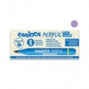 Marcatore acrilico Carioca punta Maxi lilla 45296/09 (Conf.8)