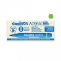 Marcatore acrilico Carioca punta Maxi verde 45296/07 (Conf.8)