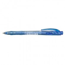 Penna a sfera a scatto Stabilo Liner 308 punta 0,7 mm blu 308H/1-41 (Conf.10)