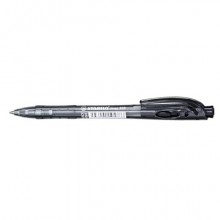 Penna a sfera a scatto Stabilo Liner 308 punta 0,7 mm nero 308H/1-46 (Conf.10)