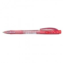 Penna a sfera a scatto Stabilo Liner 308 punta 0,7 mm rosso 308H/1-40 (Conf.10)