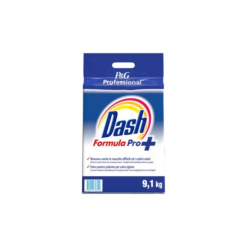 Detersivo lavatrice in polevere Dash Pro Plus 9,1 Kg - 130 misurini - PG8502