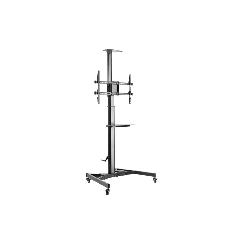 Supporto TV mobile Fellowes regolabile 91×68,3×213,8 cm - nero 100136877