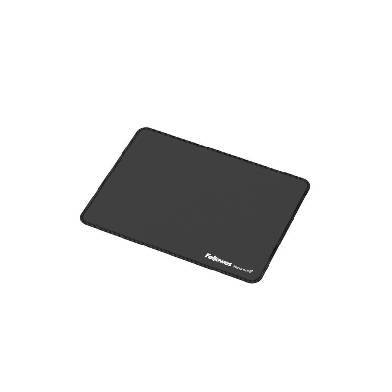 Tappetino mouse XL  Fellowes Breyta con antibatterico Microban 28×21 cm - nero 100138995