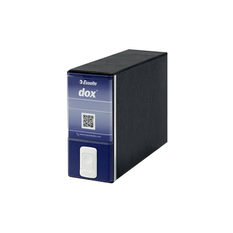 Registratore a leva DOX3 Memorandum dorso 8 cm - formato 23x18 cm blu 263A4