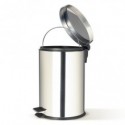 Bidone in acciaio inox con pedale Perfetto e vaschetta estraibile da 20 L "Premium" Ø 34x H.44,5 cm - 0447 - 0448