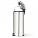 Bidone in acciaio inox con pedale Perfetto e vaschetta estraibile da 30 L "Premium" 32x29,2x H.65,3 cm - 0449 -