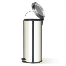 Bidone in acciaio inox con pedale Perfetto e vaschetta estraibile da 30 L "Premium" 32x29,2x H.65,3 cm - 0449 -