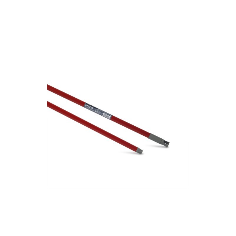 Manico in metallo plastificato Perfetto Basic Unico 130xØ2,3 cm - rosso 19520